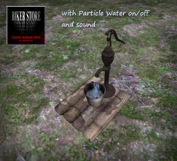 #Water Pump with Bucket (Water on/off)