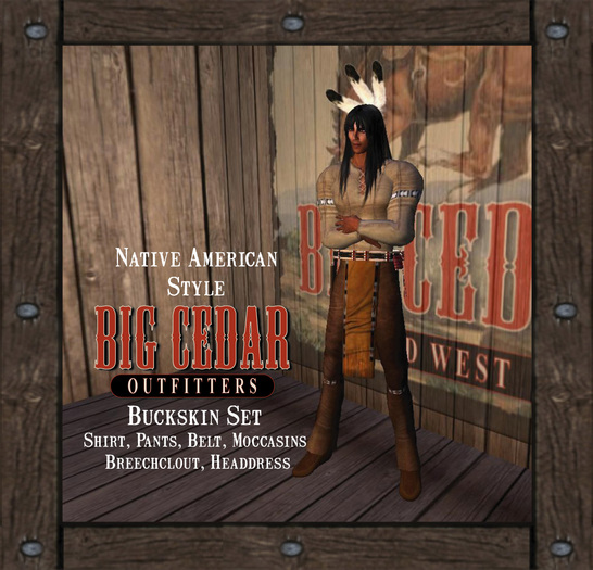 [Timber Creek] Native Buckskin Shirt & Pants