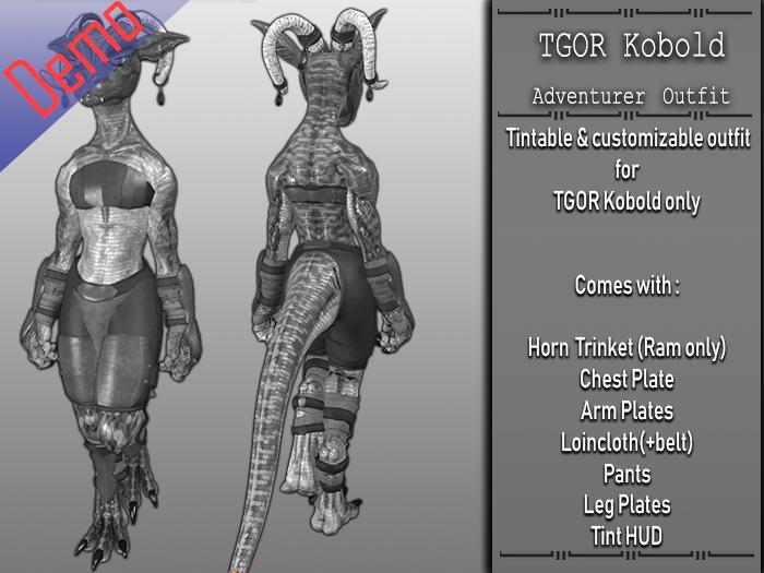 [DEMO][Topsicat] TGOR Kobold - Adventurer Outfit