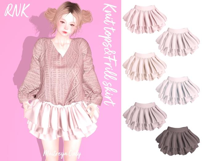 [RNK]Frill skirt_FATPACK(Wear)