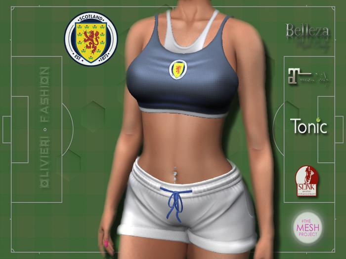 SCOTLAND - TANK TOP & SHORTS