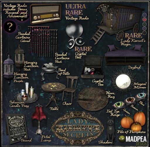 MadPea Lady Kismet's Secrets - Crystal Box