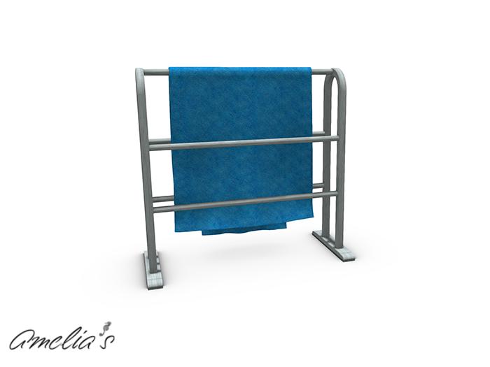 Amelia's Floor Towel Rack (Green) Boxed