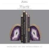 Dahlia - Tranquility - Agate Geode Books - Amethyst