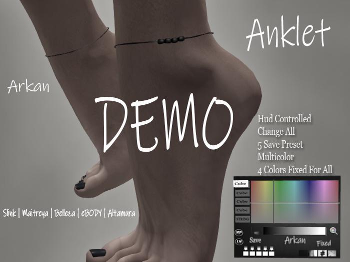 .::Arkan::. Anklet + Fitmesh DEMO