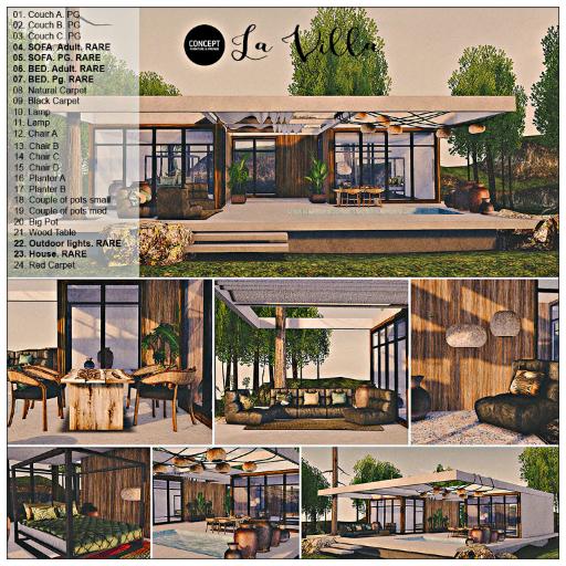 Concept}*14. La Villa. Chair C