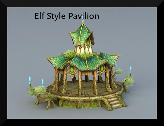 Elf Style Pavilion 