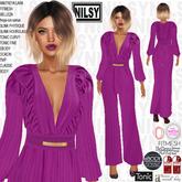 RUFFLED JUMPSUIT,ALL BODIES