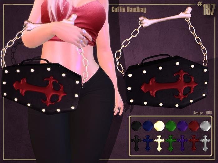 #187# Coffin Handbag BOX (Add Me)
