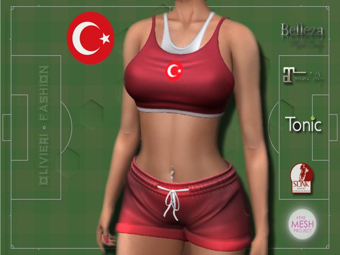 TURKEY - TANK TOP & SHORTS