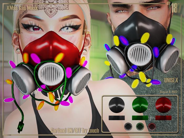 #187# Xmas Gas Mask BOX (Add Me)