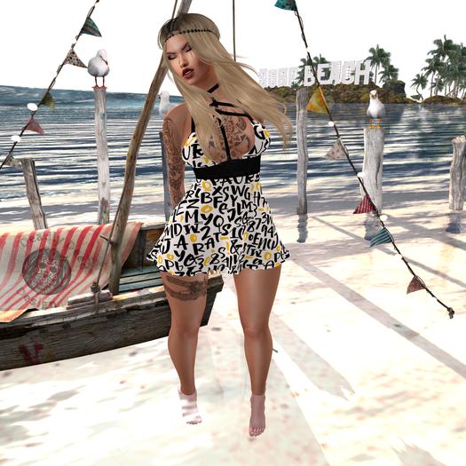 ~DDD~ Fabiola Dress Letters {WEAR ME!}