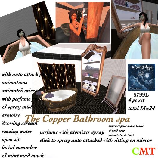 The Copper Bathroom Spa-box
