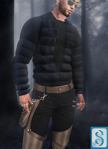 DownJacket Black - Gianni