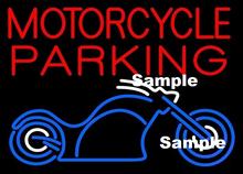 Motorcycle Paking Neon Sign CM