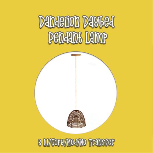 Dandelion Daybed Pendant Lamp