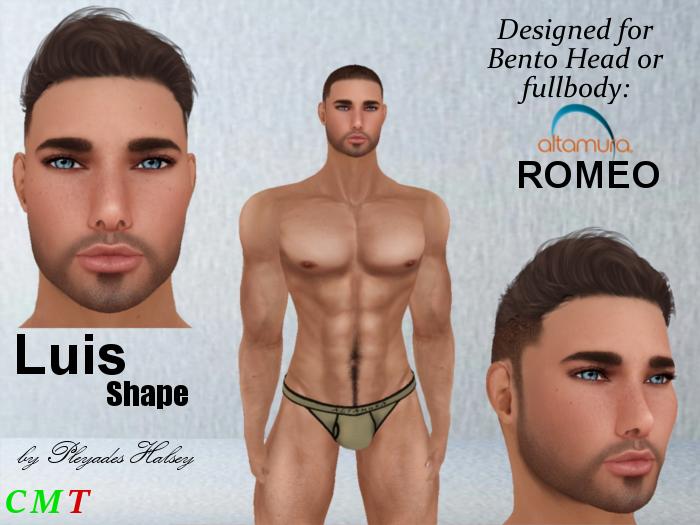 Shape Luis for Altamura *ROMEO* Bento FullBody 5 styles