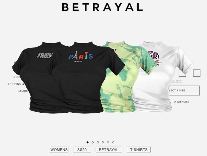 BETRAYAL. Braxx Tee FATPACK