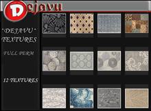 ^Dejavu^ Full Perm Patterned Rug Texture 03