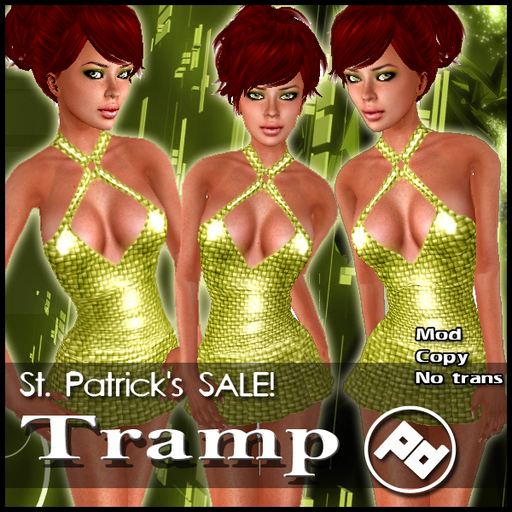 ::Poised:: St Paddy's  tramp-lime