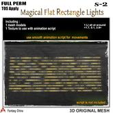FC- FP Mesh Magical Flat Rectangle Lights B