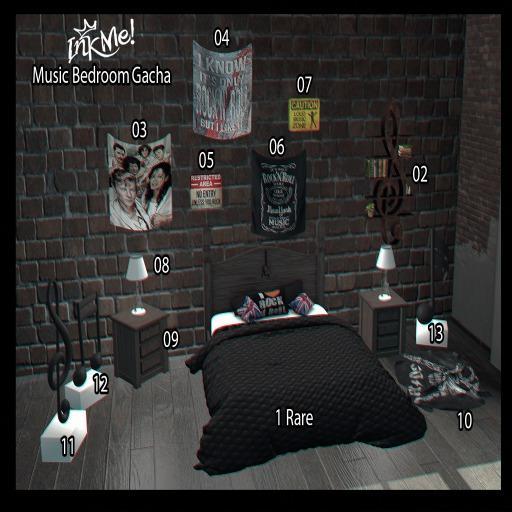 ::InkMe:: Music Bedroom Gacha 1 RARE