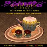 -Opd- Lilac Garden Set - Purple