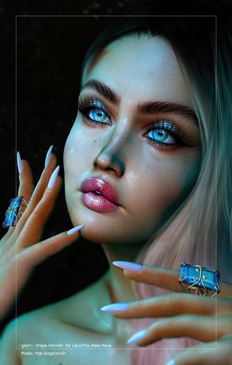 Vendor ::glam:: Shape Hannah  for LeLUTKA.Head.Nova.1.0