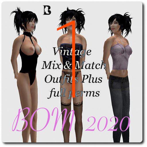 Lost Closet 1 Mix & Match Vintage Classic Clothes