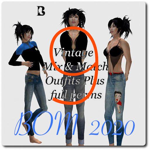 Lost Closet 9 Mix & Match Vintage Classic Clothes