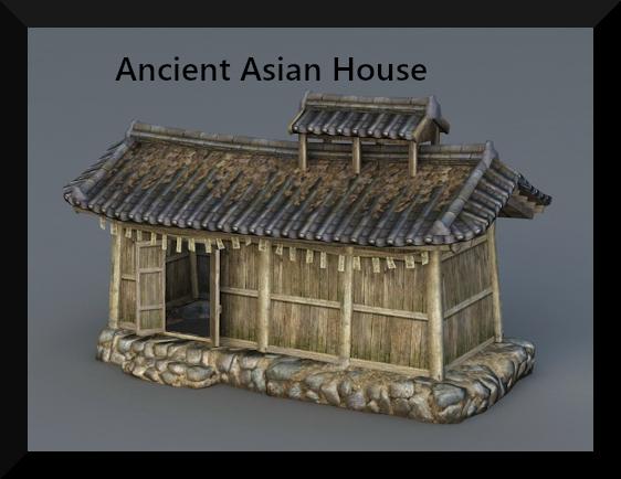Ancient Asian House 10p