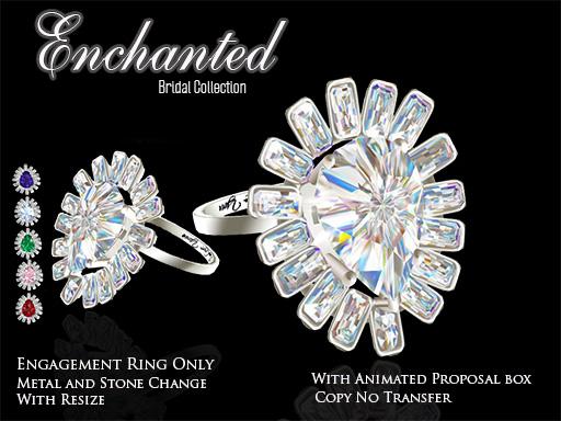 Exquisite Enchanted Engagement Ring (copy) (box)