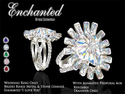 Exquisite Enchanted Wedding Ring (box)