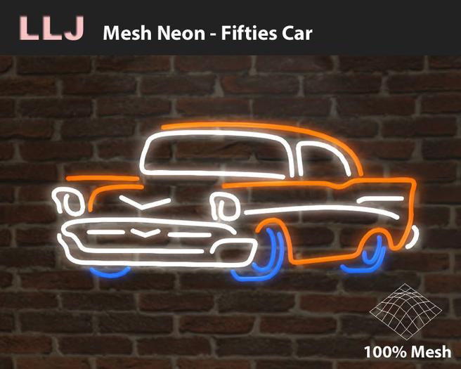LLJ Mesh Neon Fifties Cruiser
