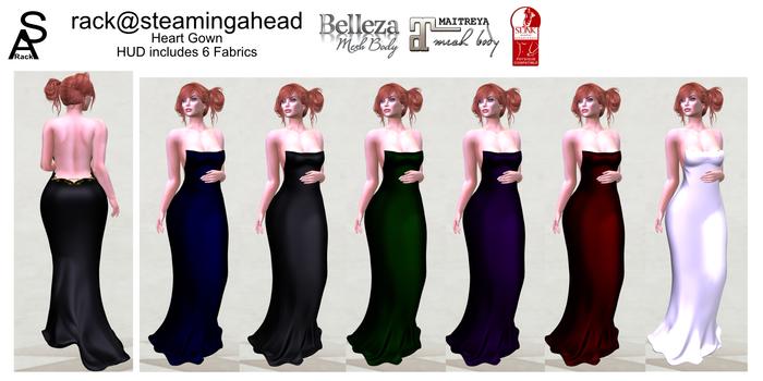 SA Heart Gown