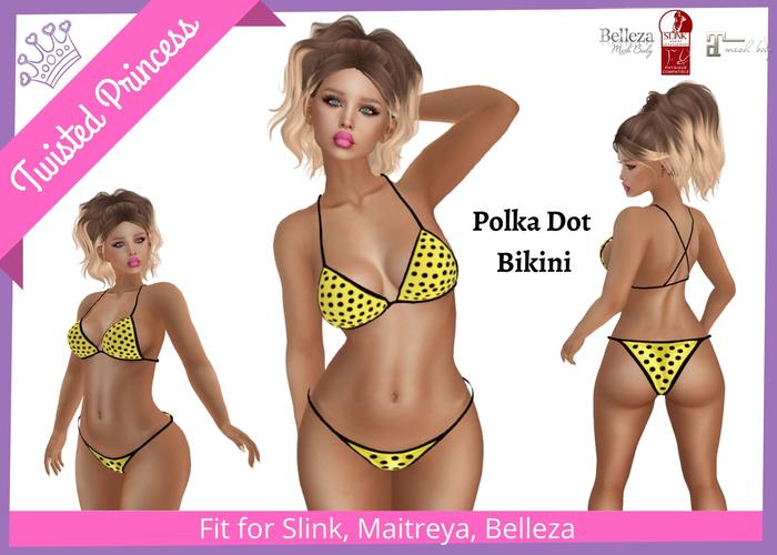 TP - Yellow Polka Dot Bikini  -packer