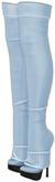 Kaithleen's Penny Boots - Blue