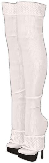 Kaithleen's Penny Boots - White