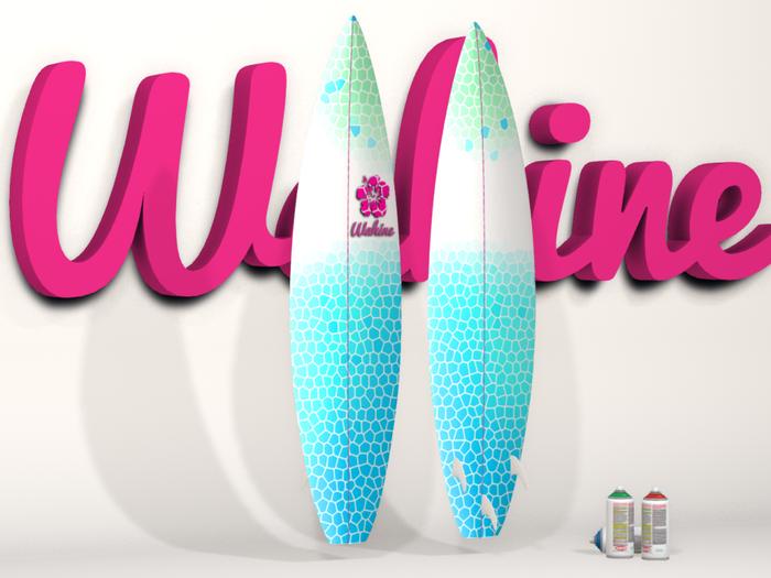 Wahine C&C Board Paint - Glass