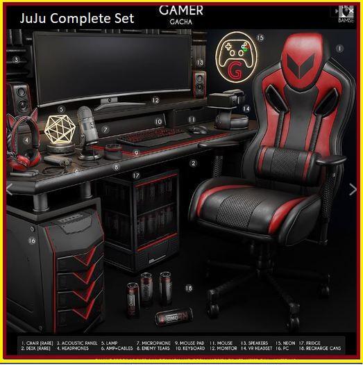 6. BAMSE : Gamer - Amp+cables