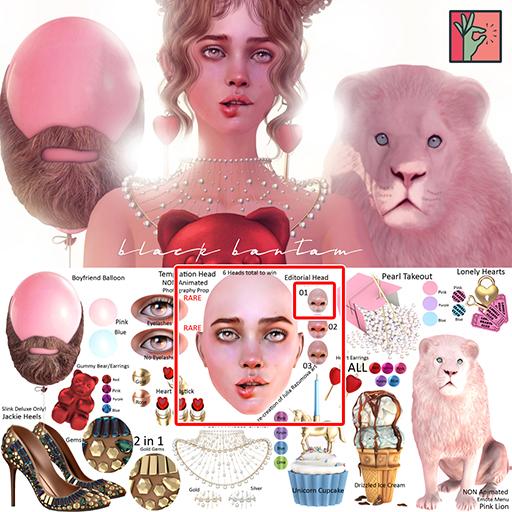 *[Black Bantam] Editoral Temptation Head 01 RARE