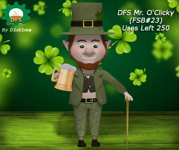 DFS Mr. O'Clicky (FSB#23) Uses Left: 250 Rare