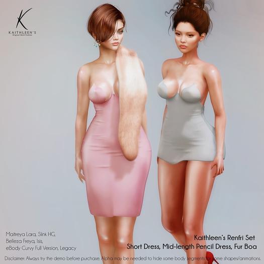 Kaithleen's Renfri Pencil Dress - Fatpack