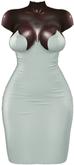 Kaithleen's Renfri Pencil Dress - Aqua