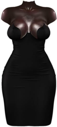 Kaithleen's Renfri Pencil Dress - Black
