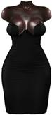 Kaithleen's Renfri Pencil Dress - Black