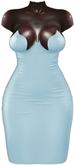 Kaithleen's Renfri Pencil Dress - Blue