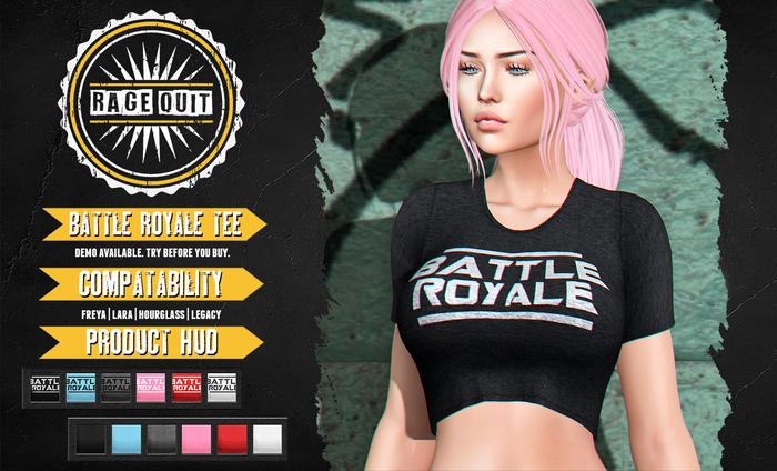 // RQ // Battle Royale Tee // DEMO