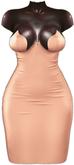 Kaithleen's Renfri Pencil Dress - Gold
