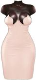 Kaithleen's Renfri Pencil Dress - Nude